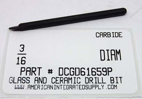 3/16 GLASS & CERAMIC DRILL ROTARY ACTION ONLY