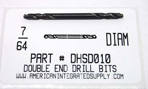 7/64 DOUBLE END HSS DRILL 135SP