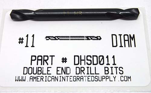 #11 DOUBLE END HSS DRILL 135SP