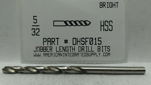 5/32 HSS DRILL JOBBER LENGTH BRIGHT