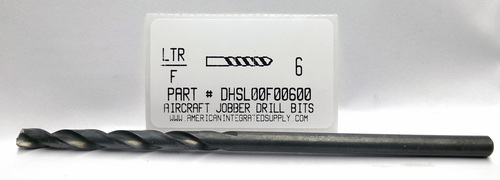 LETTER FX6" HSS AIRCRAFT DRILL