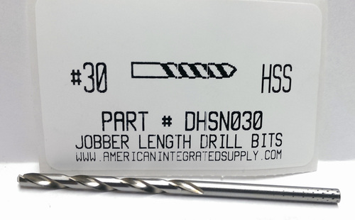 #30 HSS DRILL JOBBER LENGTH BRIGHT