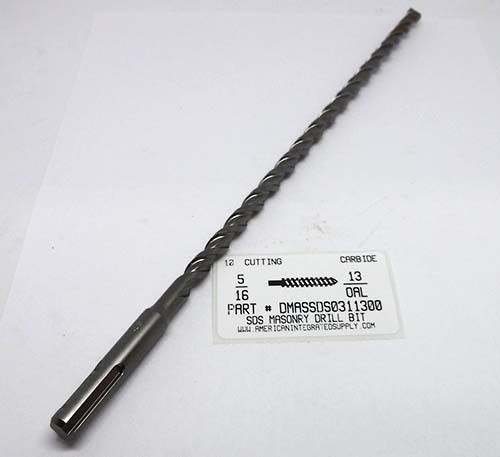 5/16X12 MASONRY DRILL SDS 10" CUTTING