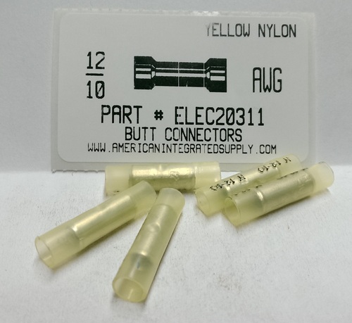 BUTT CONNECTOR 12-10GA NYLON