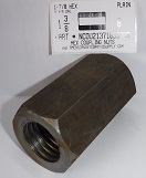 1-3/8-6X1-7/8X3-3/8 HEX COUPLING NUT STEEL PLAIN (DISCONTINUED)