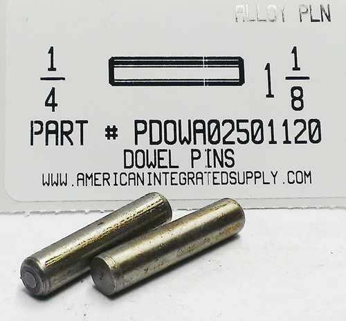 1/4X1-1/8 DOWEL PIN ALLOY STEEL PLAIN