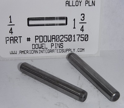 1/4X1-3/4 DOWEL PIN ALLOY STEEL PLAIN