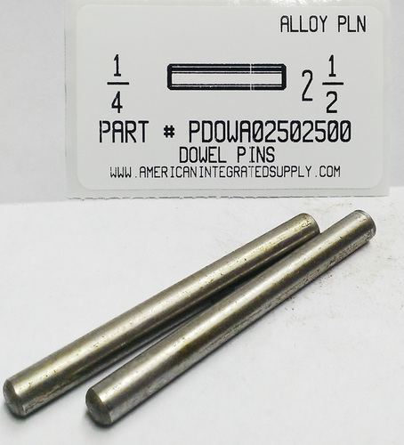 1/4X2-1/2 DOWEL PIN ALLOY STEEL PLAIN