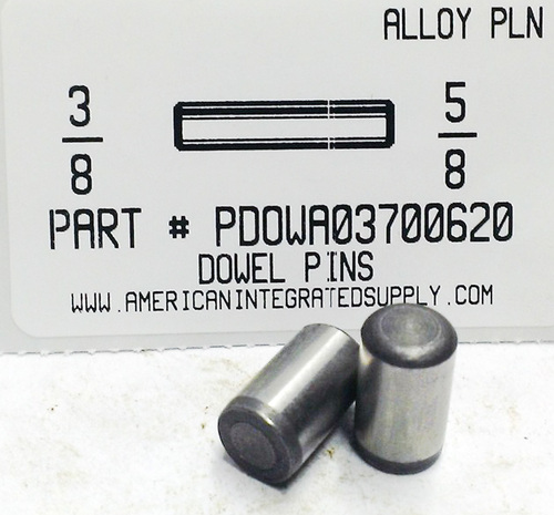 3/8X5/8 DOWEL PIN ALLOY STEEL PLAIN