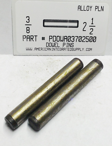 3/8X2-1/2 DOWEL PIN ALLOY STEEL PLAIN