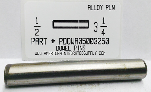 1/2X3-1/4 DOWEL PIN ALLOY STEEL PLAIN