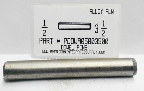 1/2X3-1/2 DOWEL PIN ALLOY STEEL PLAIN