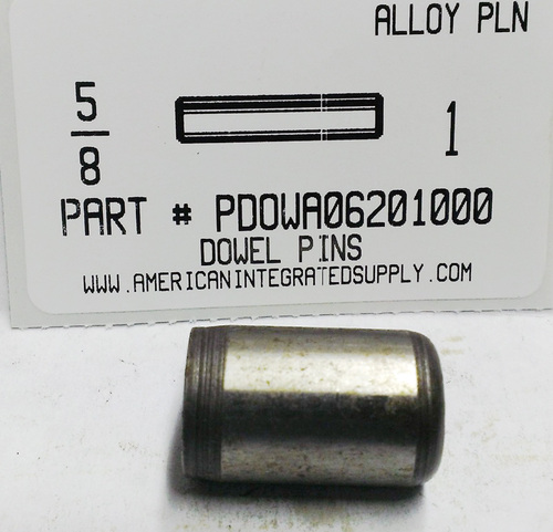 5/8X1 DOWEL PIN ALLOY STEEL PLAIN (DISCONTINUED)