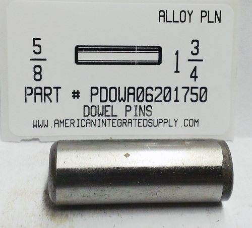 5/8X1-3/4 DOWEL PIN ALLOY STEEL PLAIN