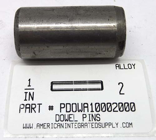 1X2 DOWEL PIN ALLOY STEEL PLAIN