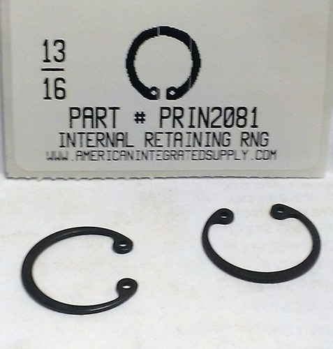 13/16 INTERNAL RETAINING RING STEEL .859 GROOVE