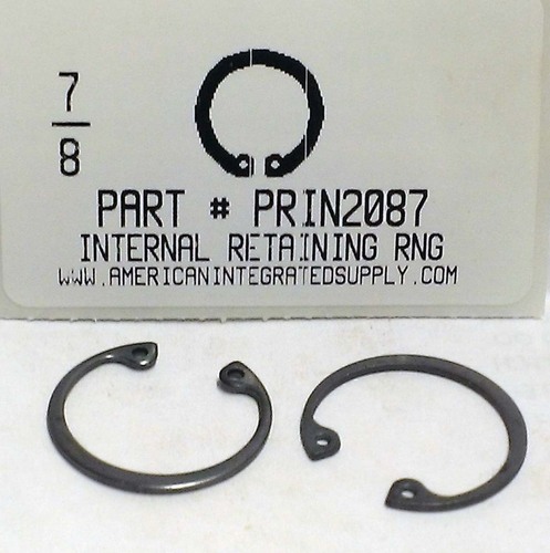 7/8" INTERNAL RETAINING RING STEEL .931 GROOVE