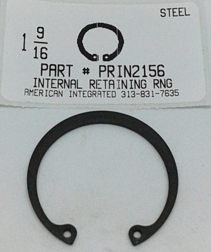 1-9/16" INTERNAL RETAINING RING STEEL