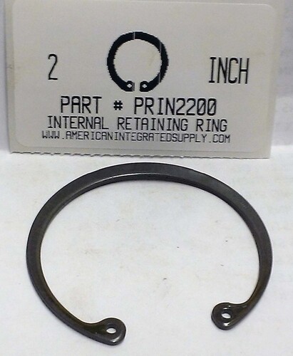 2" INTERNAL RETAINING RING STEEL