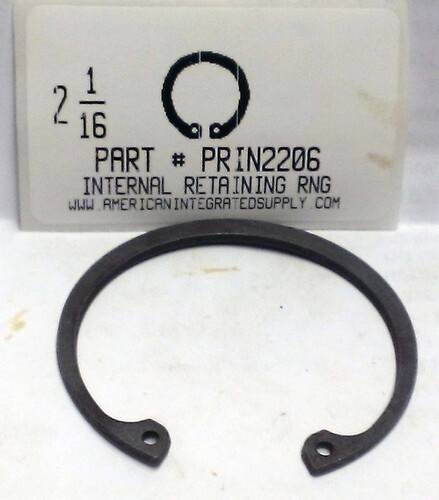 2-1/16" INTERNAL RETAINING RING STEEL