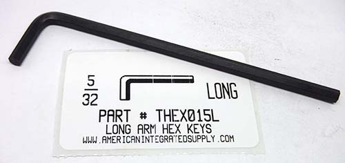 5/32 LONG ARM HEX L-KEY