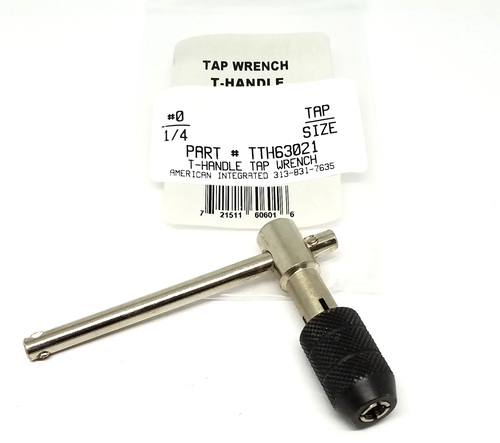 #0-1/4" T-HANDLE TAP WRENCH