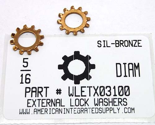 5/16 EXTERNAL TOOTH LOCKWASHER PHOSPHOROUS-BRONZE