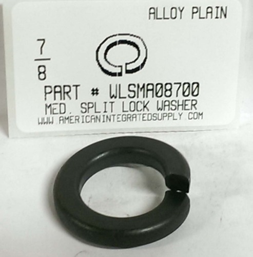 7/8 ALLOY SPLITLOCK WASHER STEEL PLAIN