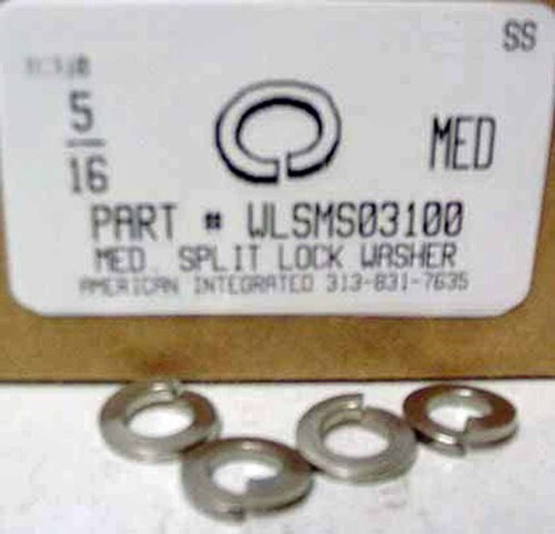 5/16 SPLIT LOCK WASHER 18-8 STAINLESS STEEL