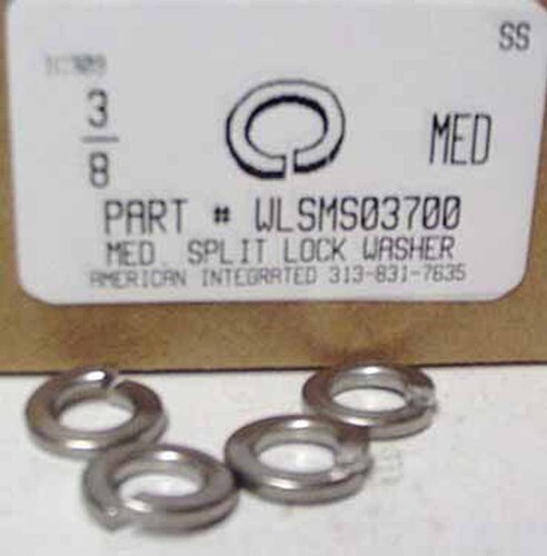 3/8 SPLIT LOCK WASHER 18-8 STAINLESS STEEL