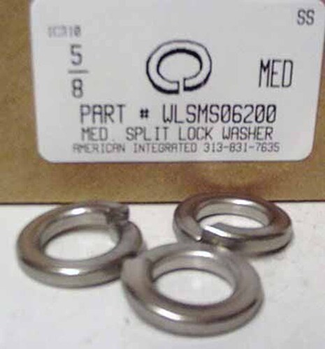 5/8 SPLIT LOCK WASHER 18-8 STAINLESS STEEL