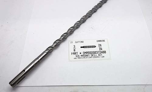 3/8X24 MASONRY DRILL SDS 22" CUTTING