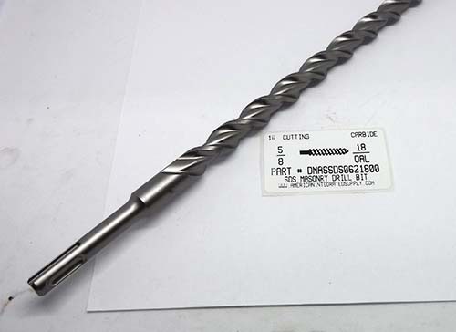 5/8X18 MASONRY DRILL SDS 16" CUTTING