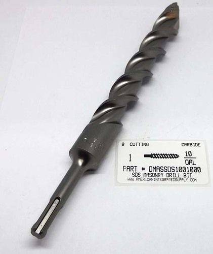 1X10 MASONRY DRILL SDS 8" CUTTING