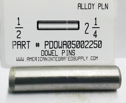 1/2X2-1/4 DOWEL PIN ALLOY STEEL PLAIN