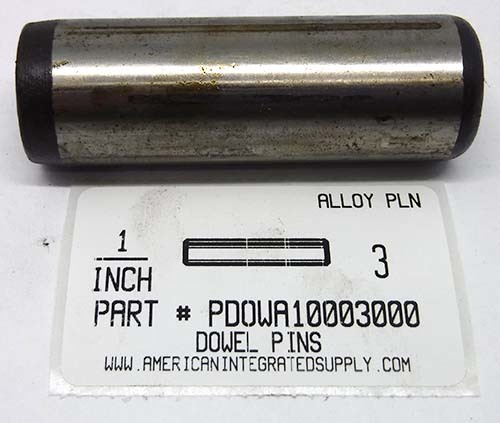 1X3 DOWEL PIN ALLOY STEEL PLAIN