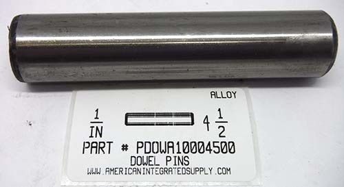 1X4-1/2 DOWEL PIN ALLOY STEEL PLAIN