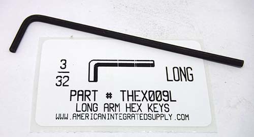 3/32 LONG ARM HEX L-KEY