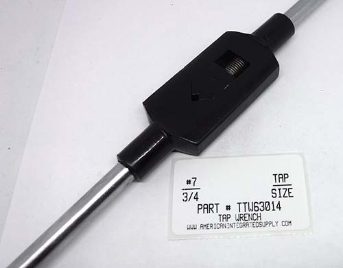 #7-3/4", 1/4 NPT TAP WRENCH 15" OVERALL LENGTH