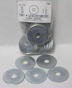 5/16X1-1/2 FENDER WASHER STEEL ZINC PLATED