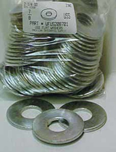 7/8 USS FLAT WASHER STEEL ZINC PLATED 2-1/4" OUTER DIAMETER