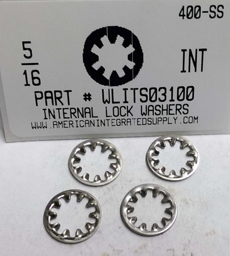 5/16 INTERNAL TOOTH LOCK WASHER 410 STAINLESS STEEL