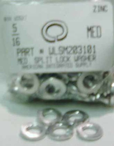 5/16 SPLIT LOCK WASHER STEEL ZINC PLATED